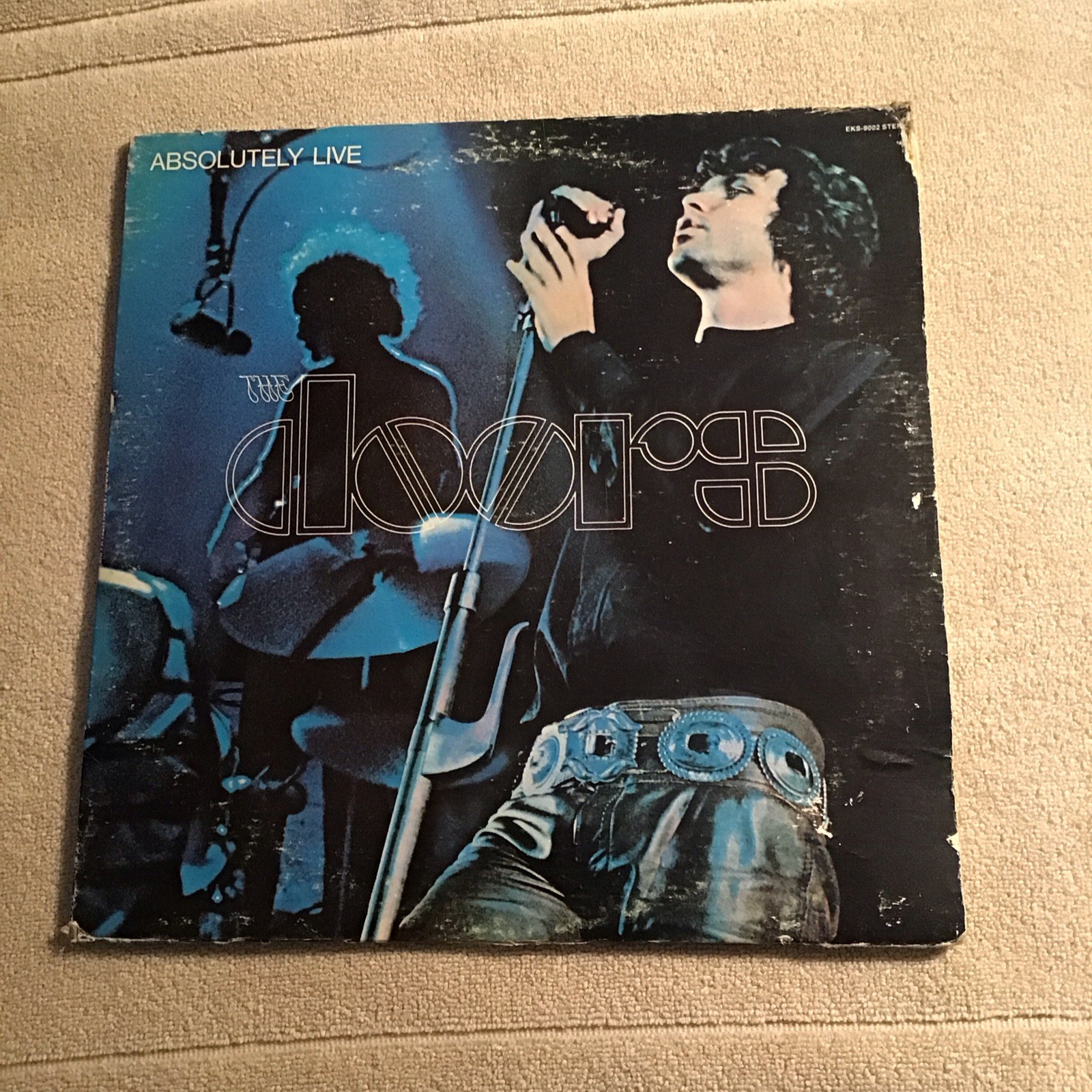 THE DOORS --- ABSOLUTELY LIVE --- ELEKTRA RECORDS --- EKS 9002 --- 1976 REISSUE