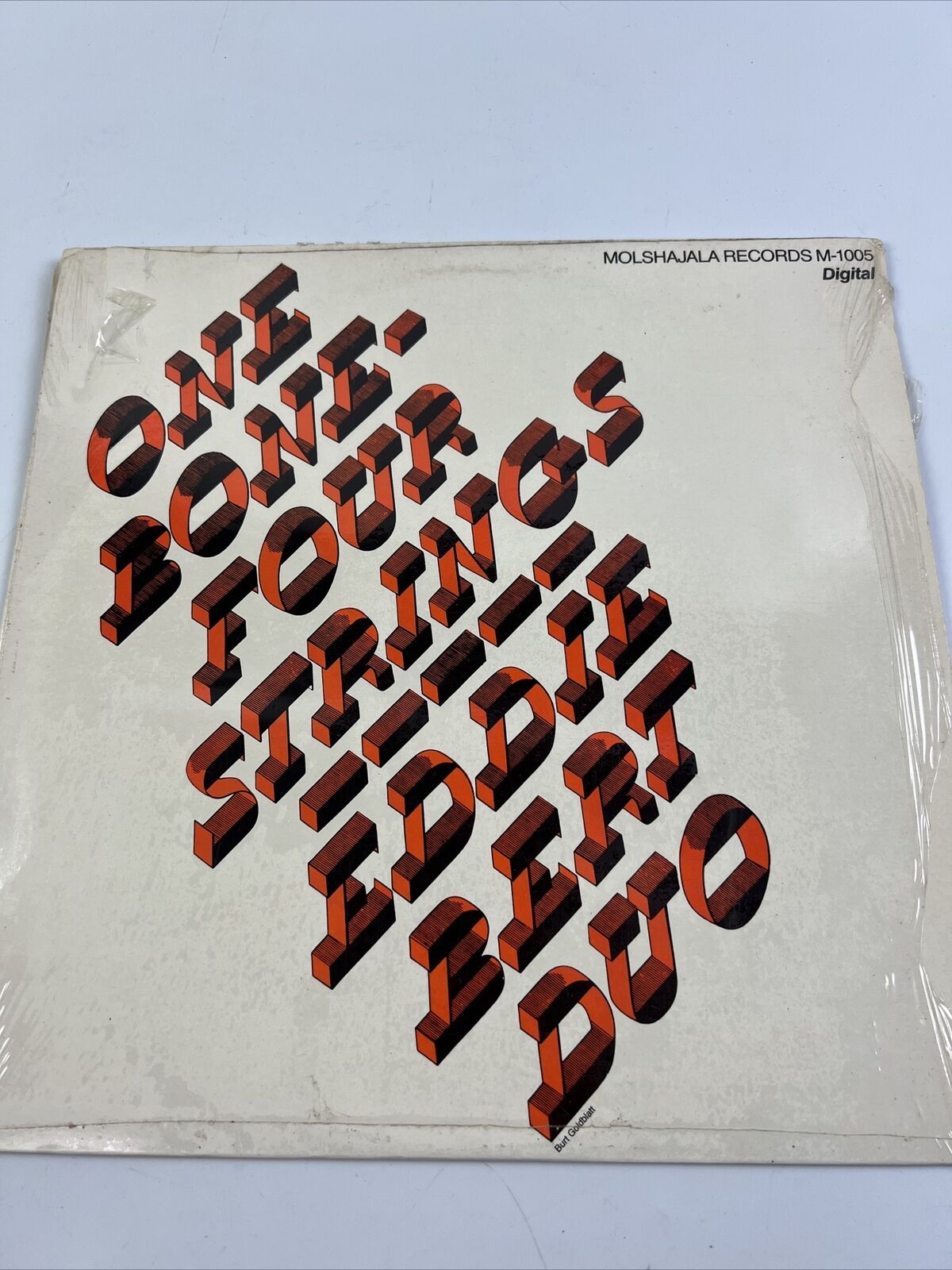 Eddie Bert Duo - One Bone Four Strings - Used Vinyl Record - U7350A