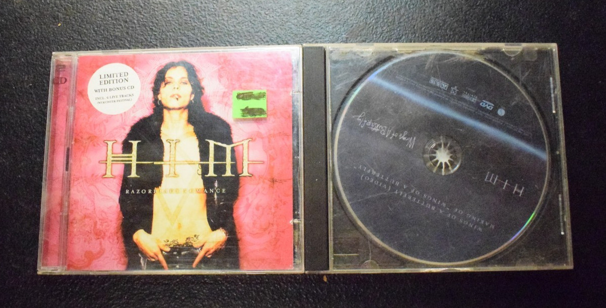 HIM - 2 CD + 1 DVD Lot - Good Condition