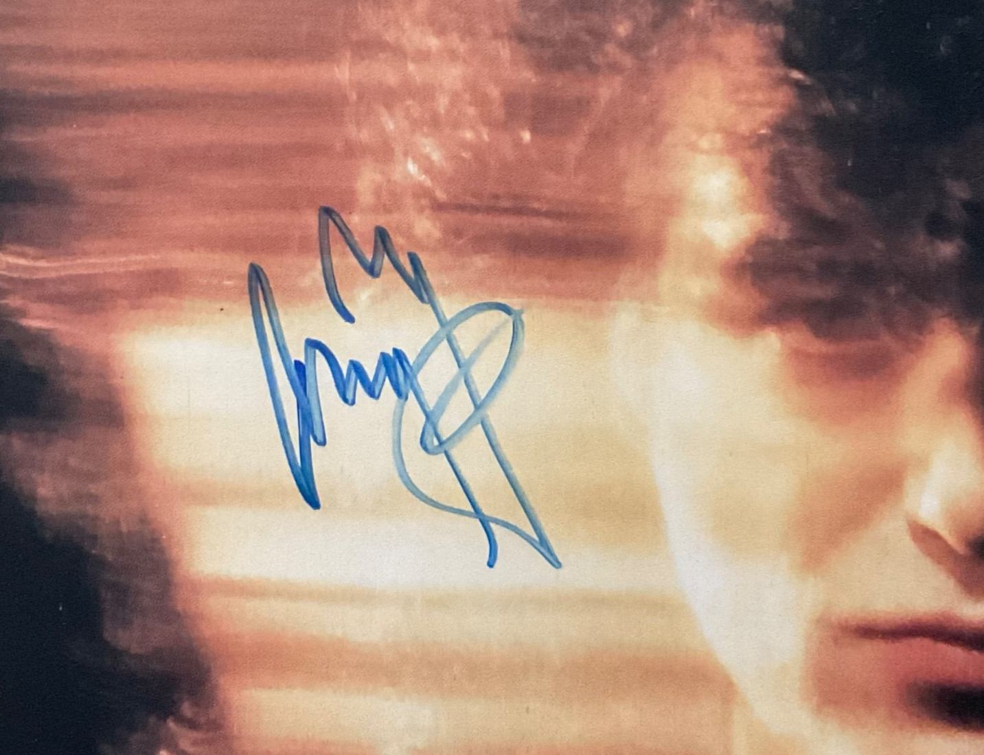 Signed Jimmy Page Outrider Tour Programme