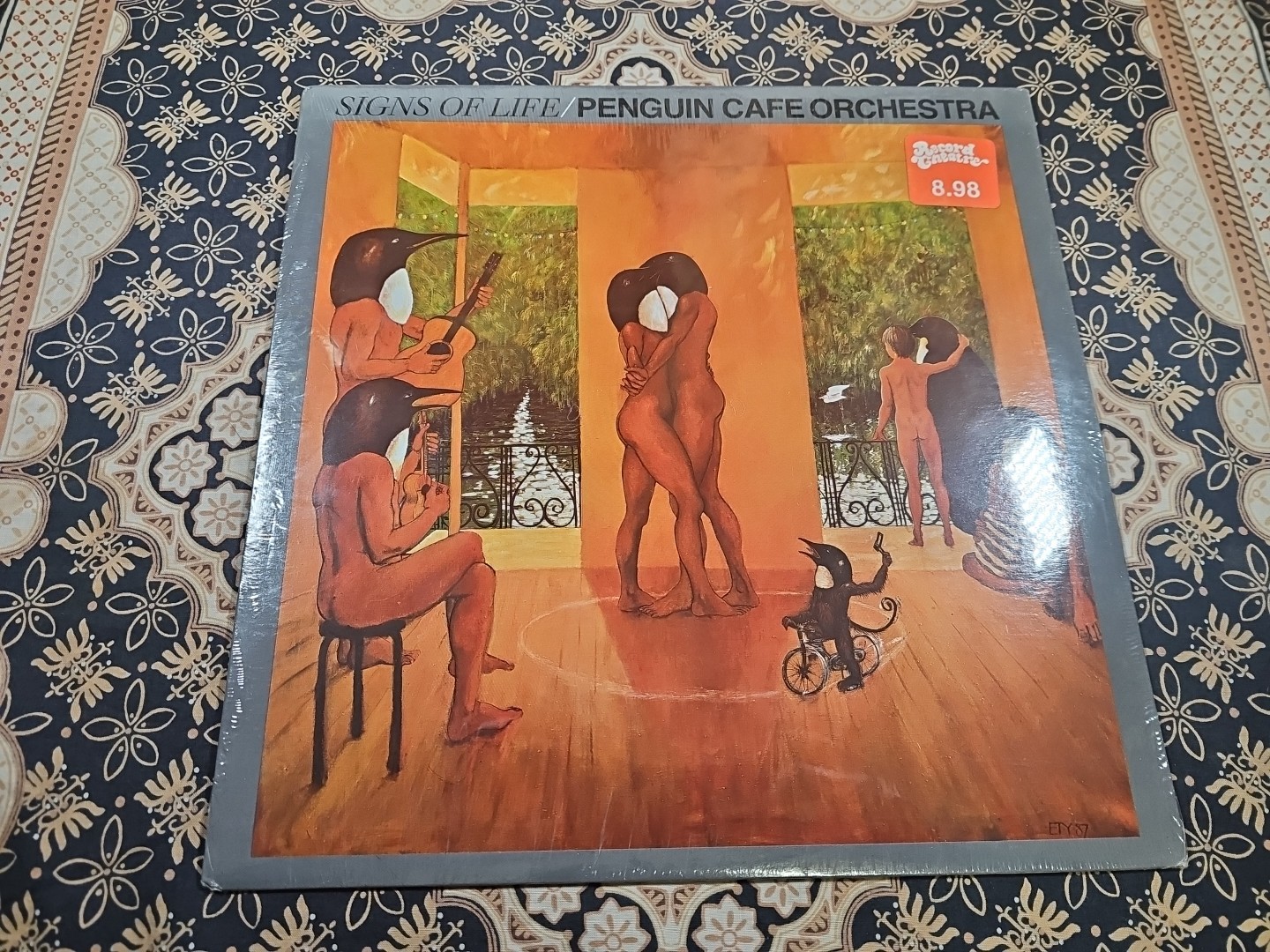 NOS Sealed LP PENGUIN CAFE ORCHESTRA Signs Of Life (c) 1987 EG Records EGED-50