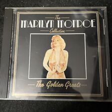 The Marilyn Monroe Collection: The Golden Greats dejavu CD picture