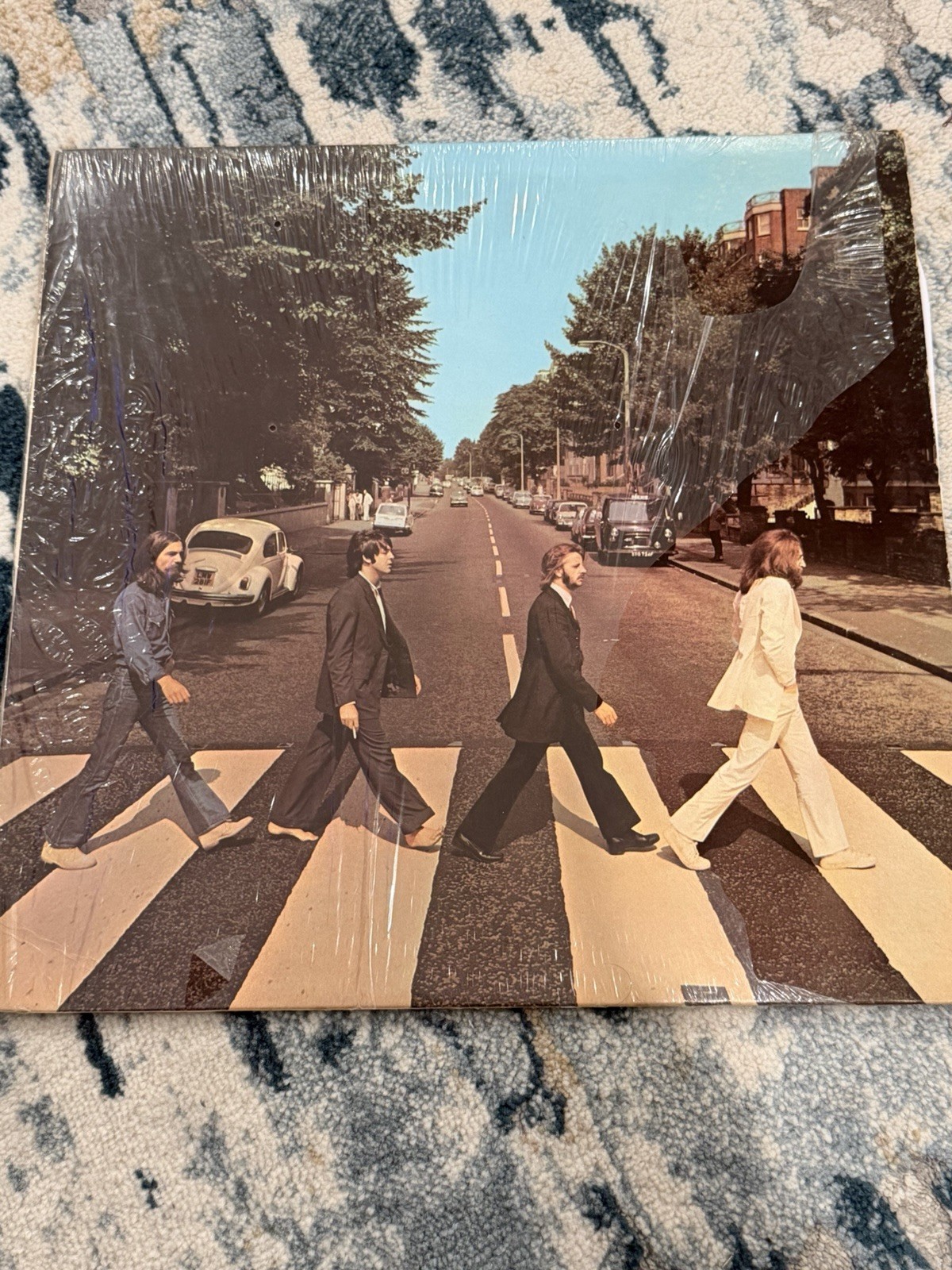 Beatles Abbey Road LP Apple SO-383 Los Angeles Press VG+++ Vinyl Shrink US