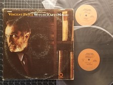 VINCENT PRICE Witchcraft-Magic 2LP 1972 VG+/VG+ Halloween DEMONOLOGY Vinyl picture