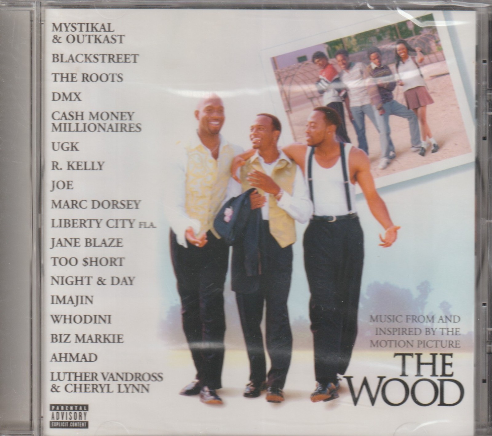THE WOOD Music From And Inspired By The Motion Picture CD SEALED BMG PA