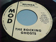 THE ROCKING GHOSTS - PROMO - BELINDA / GHOST WALK - EX VINYL & EX AUDIO picture