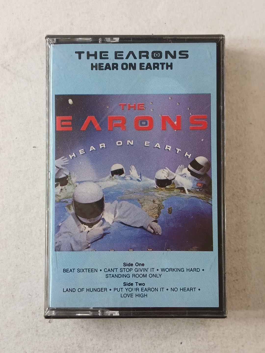 The Earons Hear On Earth Cassette Tape SEALED 1984 Island Records
