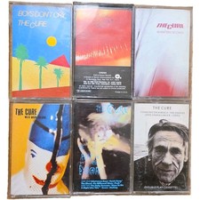 The Cure Cassette Tape Lot of 6 Elektra Boys Don’t Cry Kiss Me Head Door picture