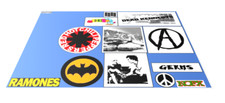 John Frusciante Ibanez Decal Sticker Set Red Hot Chili Peppers 1980s 1990s Rock picture