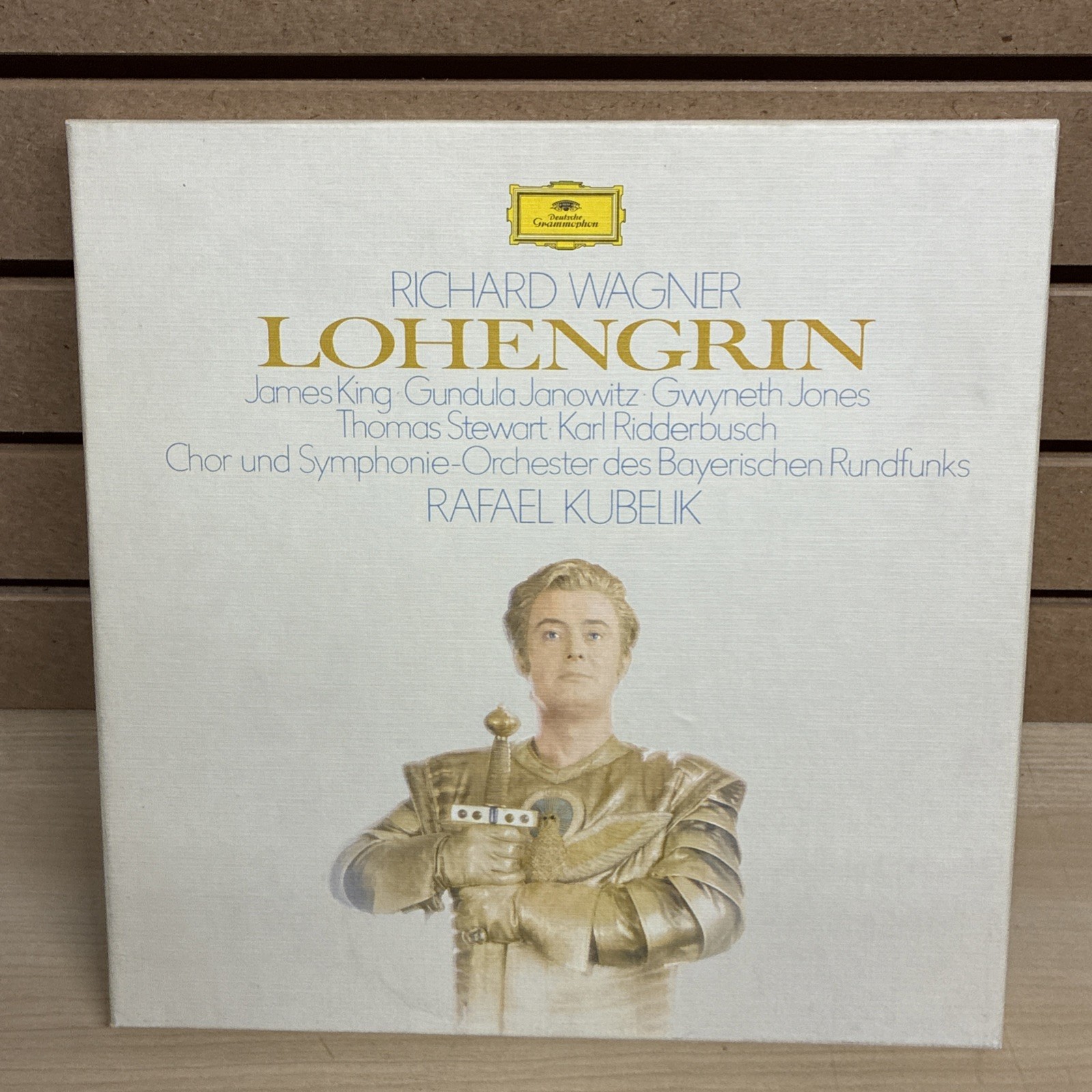5-LP Box Set Richard Wagner Lohengrin Vinyl Deutsche Grammophon 2713 005/Booklet