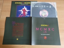 Enigma - MCMXC a.D. The Limited Edition 1991 Korea Vinyl LP 4P Insert picture