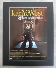 Kanye West Late Registration Promo Original Advert Mounted 14x11 Inches picture