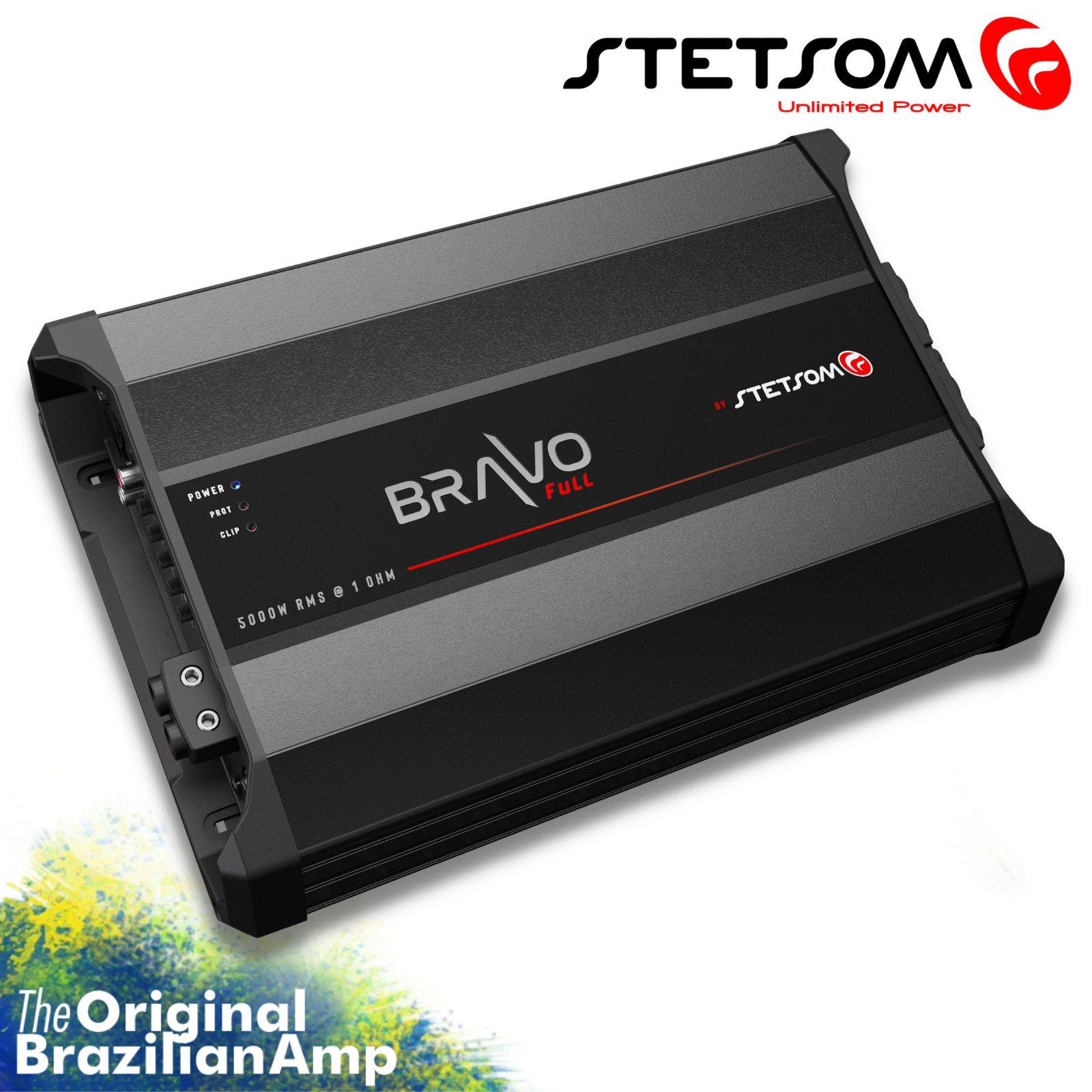 Stetsom BRAVO FULL 5K Digital Full-Range Amplifier Mono Class D 5000 Watts RMS