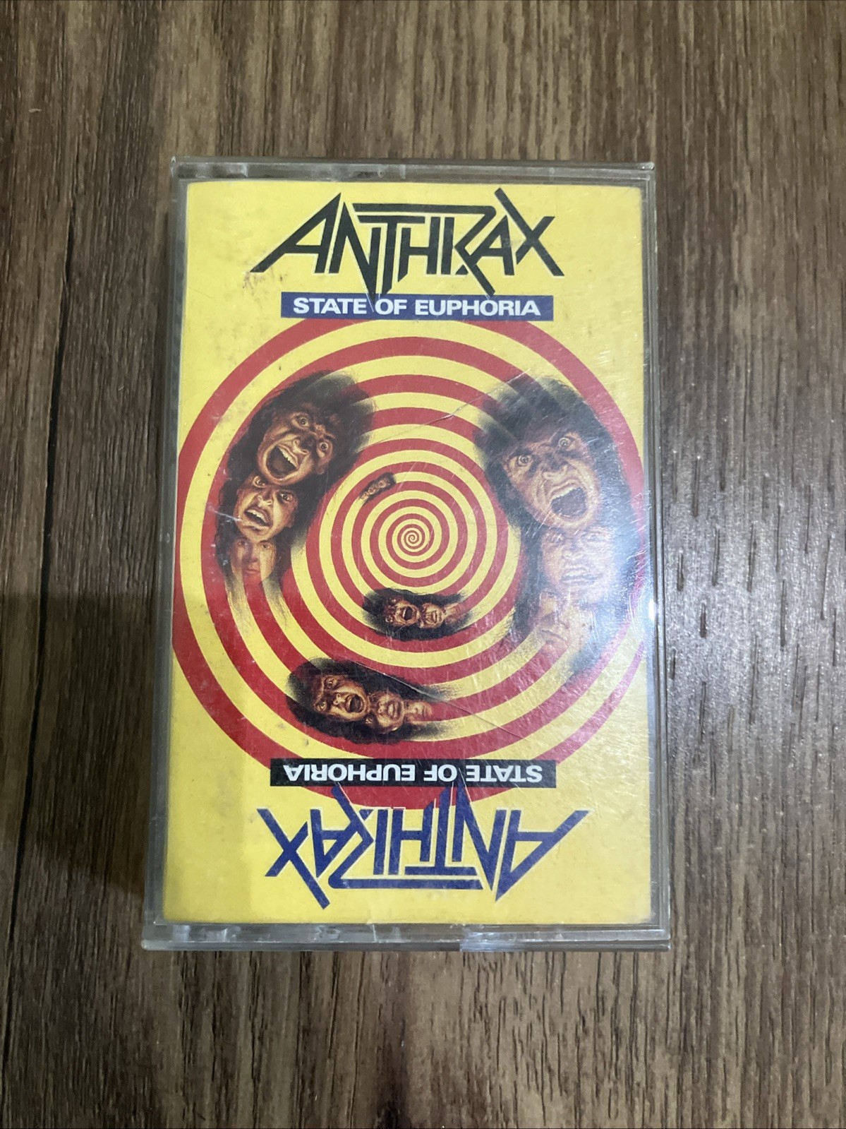 Anthrax - State of Euphoria - Cassette - 1988 Island Records