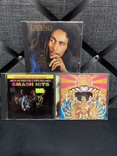 Lot Of 3 CDs Joni Hendrix & Bob Marley picture