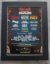 Download Festival 2015 Promo Original Festival Advert Mounted 14x11 Inches picture