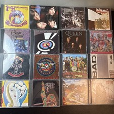 Lot Of 16 Classic Rock CDs Hendrix Beatles Doors Le Zeppelin Queen Pearl Jam GNR picture