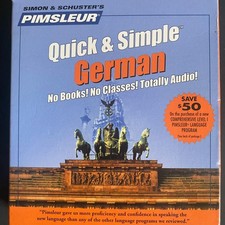 Pimsleur Quick & Simple German CD Language Learning Audio Program picture