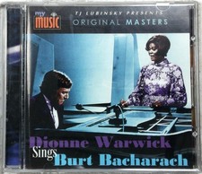 Dionne Warwick Sings Burt Bacharach CD 2013 Original Masters Pop Soul Rhino picture