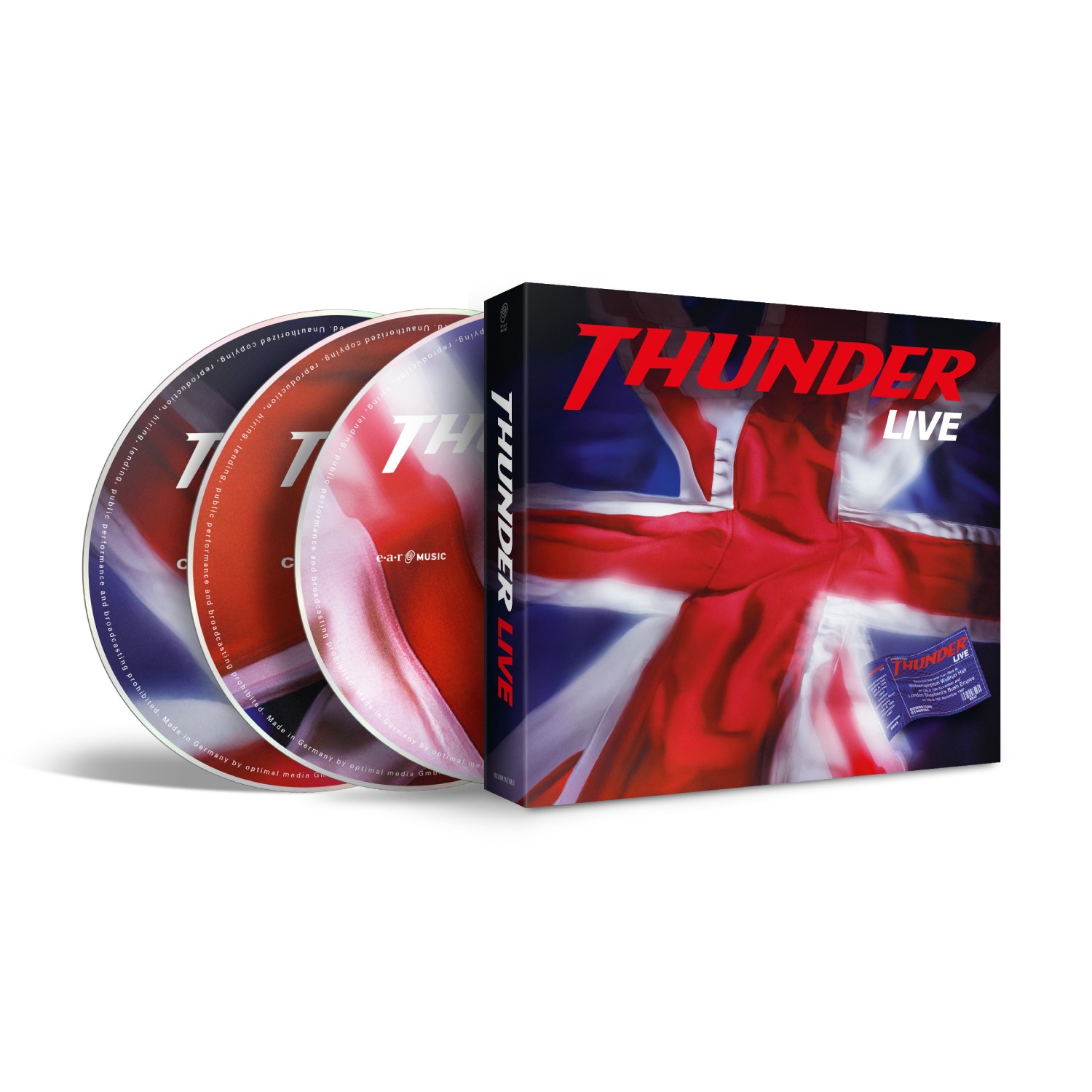 Thunder Live (CD) Box Set (UK IMPORT)