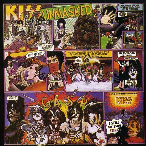Unmasked by Kiss (CD, 1990)