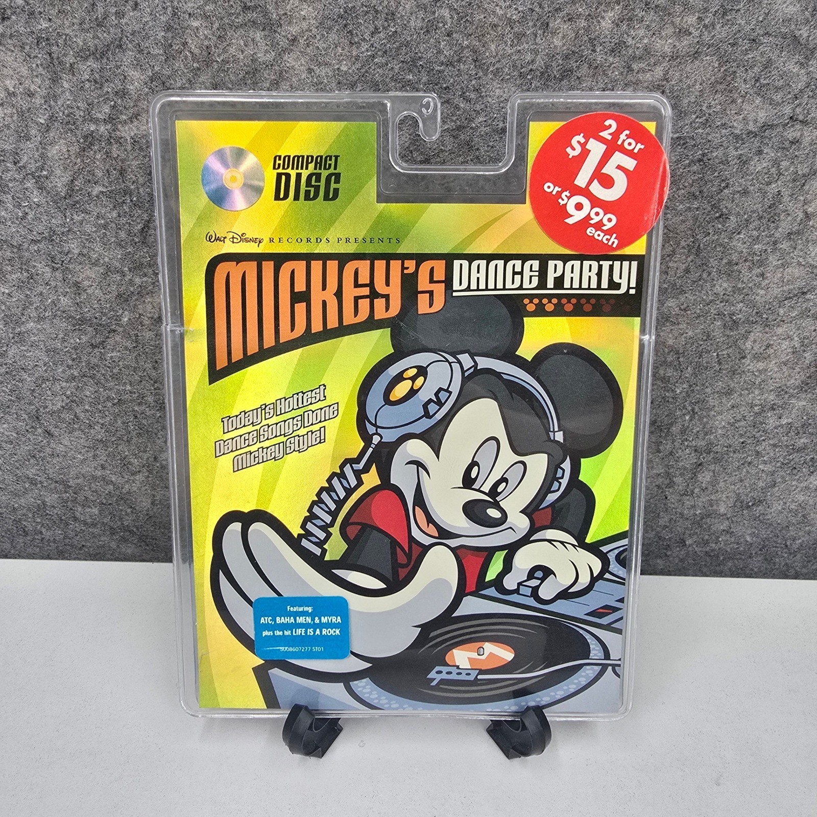 Walt Disney Records Mickey's Dance Party CD Featuring ATC Baha Men Myra
