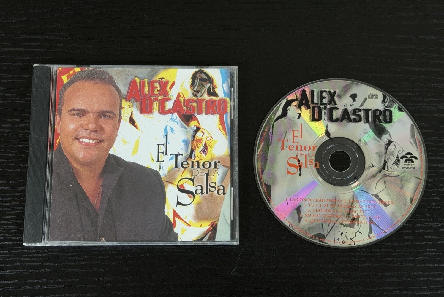 El Tenor De La Salsa by Alex D' Castro (CD, 1995) / Tested / 
