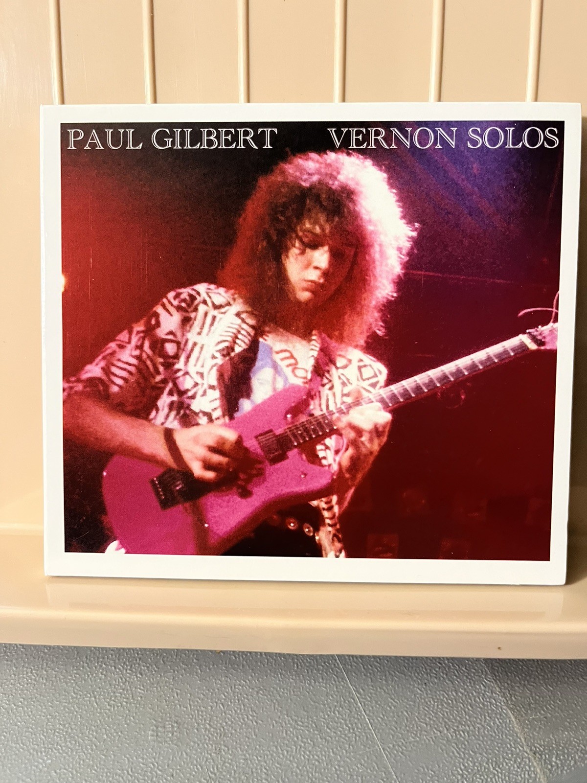 Paul Gilbert Vernon Solos SEALED CD Shred Heavy metal hard rock 
