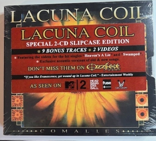 Lacuna Coil - (New Sealed - 2-CD Slipcase Edition) 9 Bonus Tracks + 2 videos
