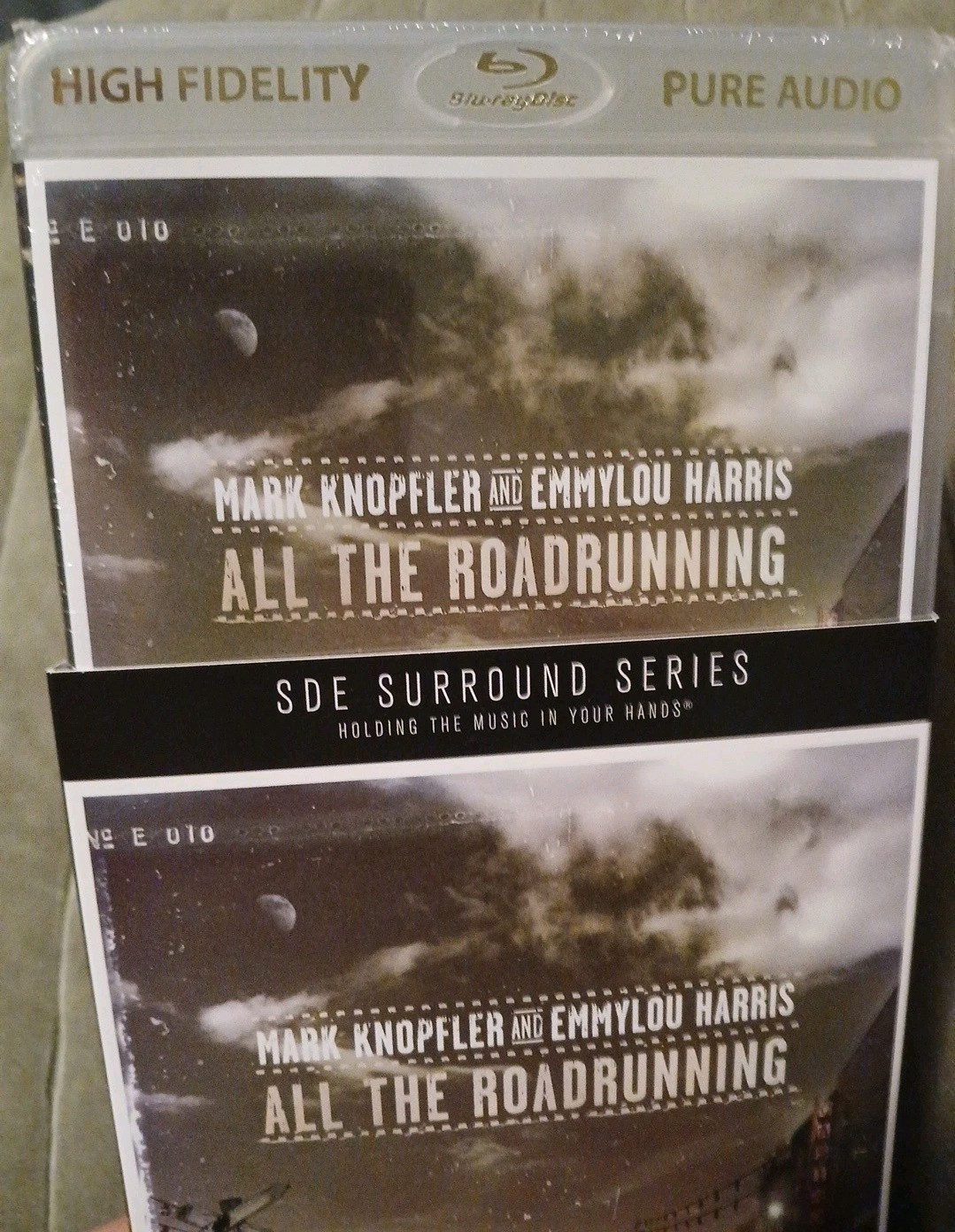 MARK KNOPFLER Emmylou Harris NEW SEALED BLURAY All The Roadrunning  Atmos +instr