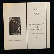 GEORGES ENESCO violin & DINU LIPATTI piano - Perform Their Own Works - MHS 2LP picture