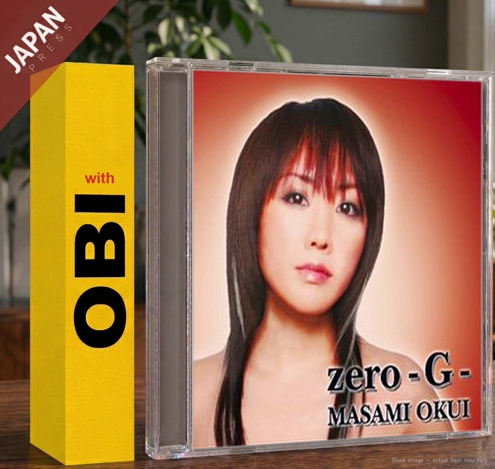Masami Okui - zero-G w/OBI CD Japan Import J-Pop