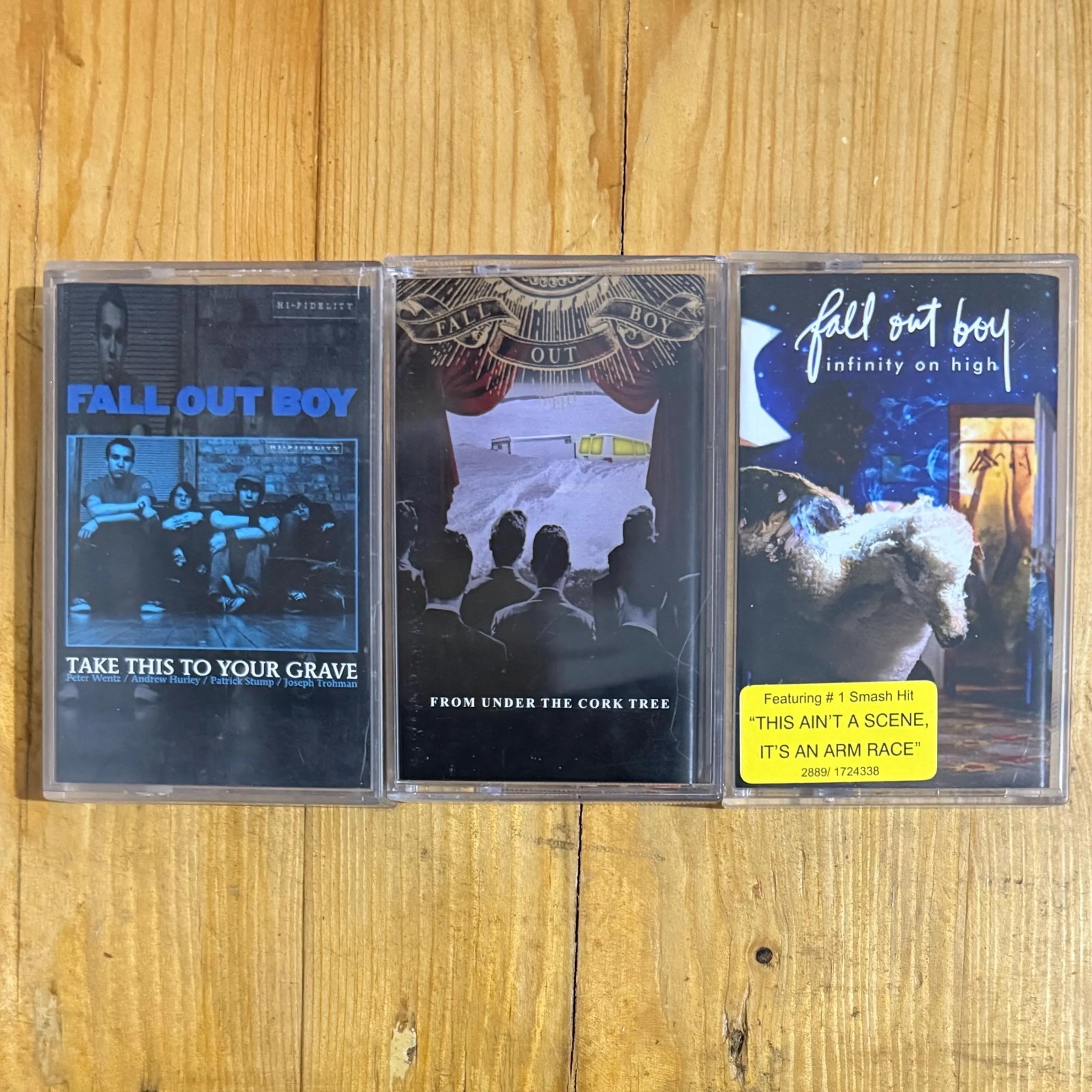 Fall Out Boy Cassette Tapes