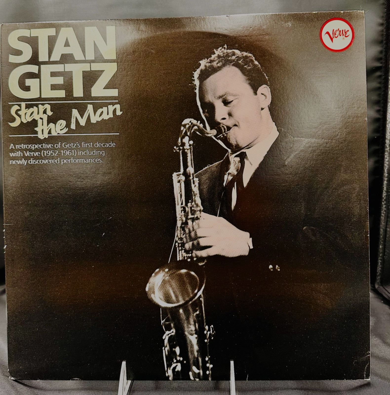 2LPs: Stan Getz ‎, Stan The Man, Verve Records ‎815 239-1, 1984, Cool Jazz