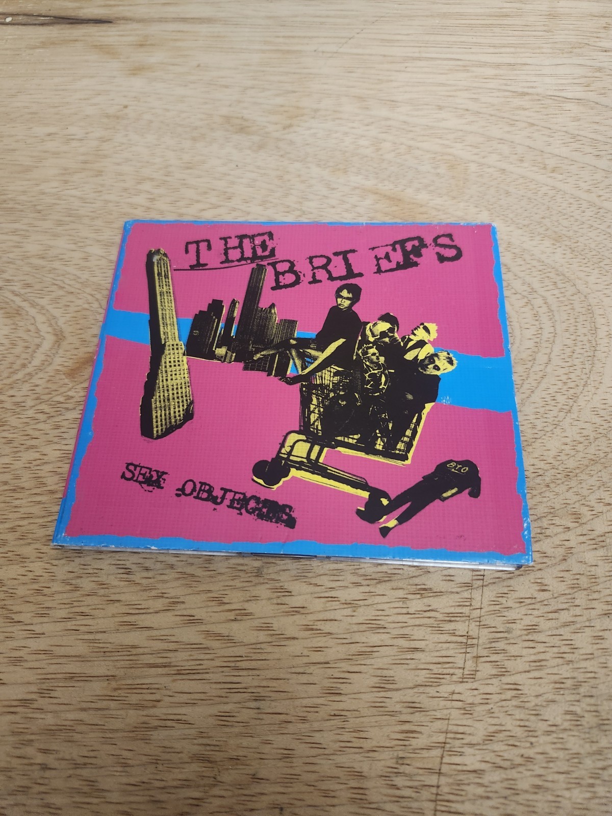 The Briefs ‎Sex Objects CD Album US 2004 Digipak Power Pop Punk