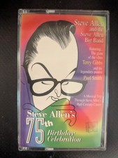 Steve Allen's 75th Birthday Signed CE by Steve Allen (Cassette, 1998) picture