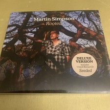 Martin Simpson CD Rooted Deluxe Edition & Bonus DISC 2019 NEW SEALED RARE picture