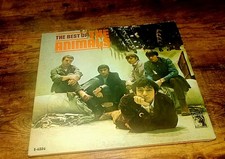 Vintage 1966 The Animals  Mono LP Record MGM Vinyl (  VG+ )  E-4324 Gatefold picture