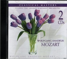 Classical Masters Wolfgang Amadeus Mozart ~ London Symphony Orchestra ~2 CDs VG picture