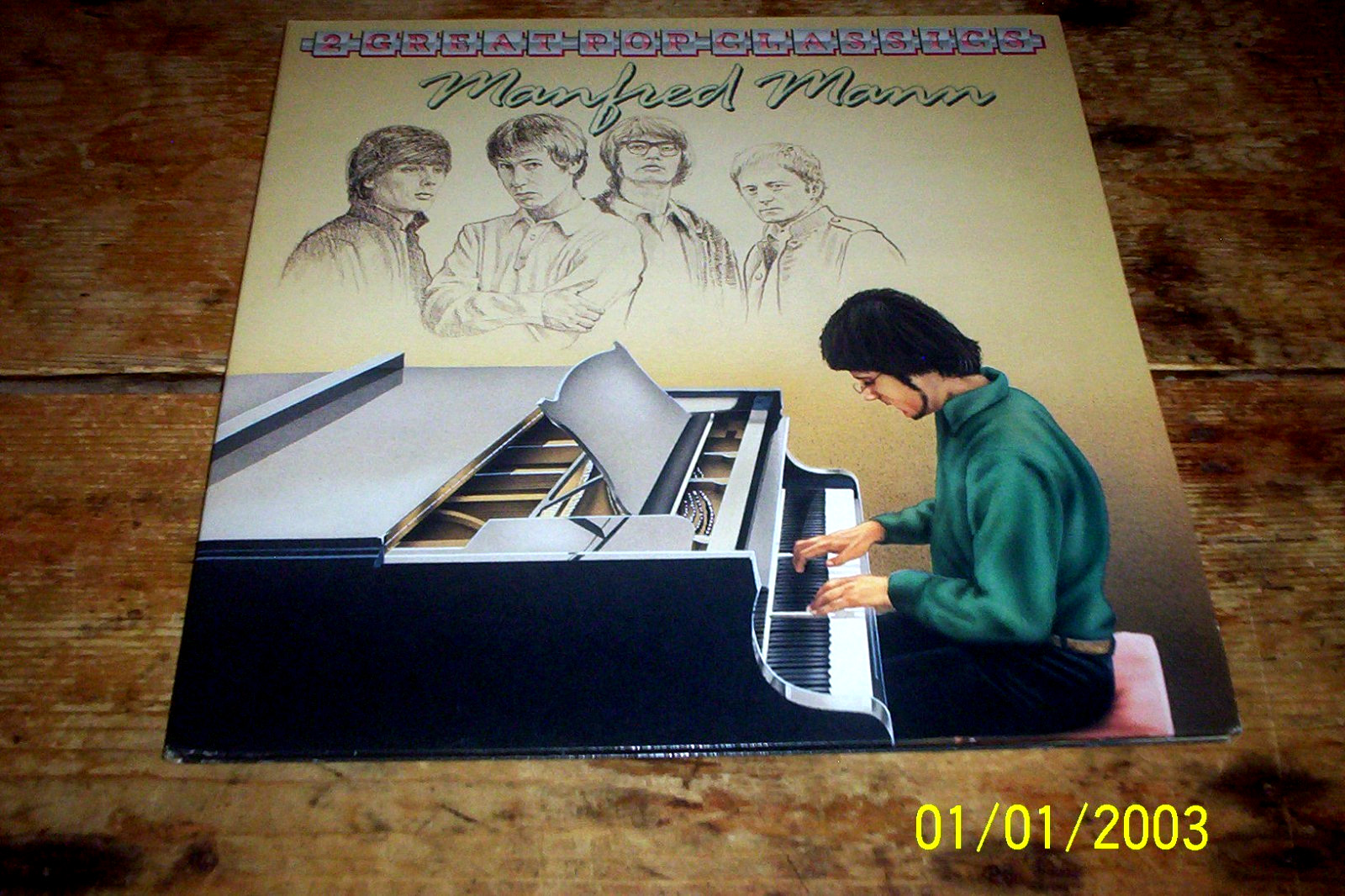 MANFRED MANN ( MIGHTY GARVEY / AS IS ) 2 LP Holland press VINYL gatefold LP NM-