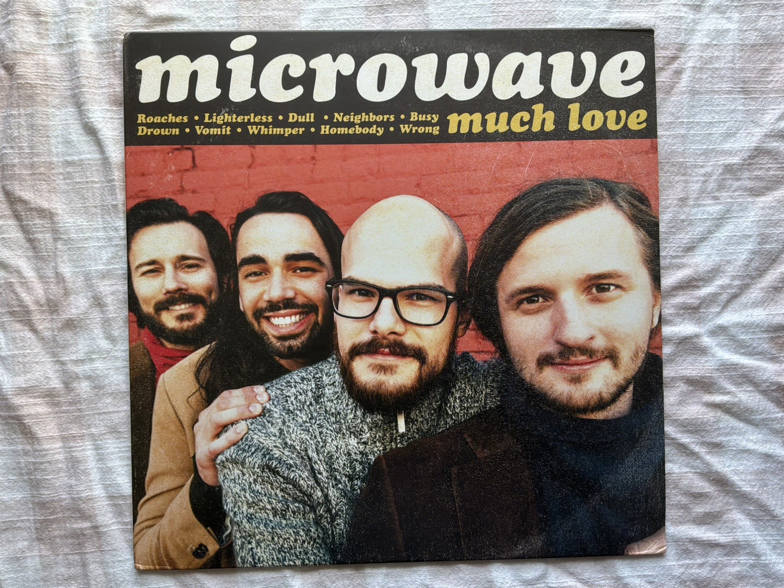 MICROWAVE - MUCH LOVE  FIRST PRESSING /200 ORANGE/YELLOW VINYL 2016