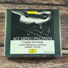 Accardo Plays Paganini Complete Recordings CD 6-disc 2004 Collectors Edition DG picture