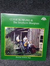 Vintage Clyde Bowling & Southern Bluegrass Butcher Hollow Boy Green Vinyl LP picture