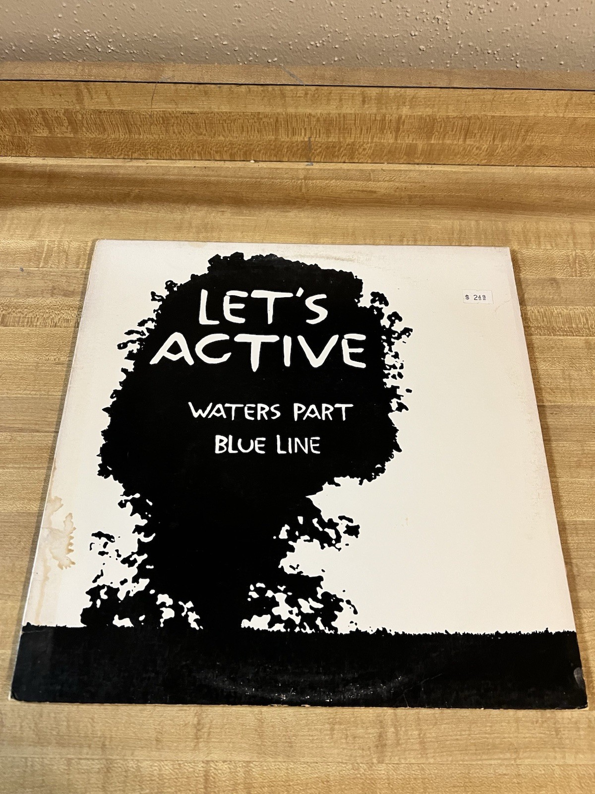 Let’s Active Waters Part Blue Line 12” PROMO SP-70983 STERLING 1984 I.R.S.