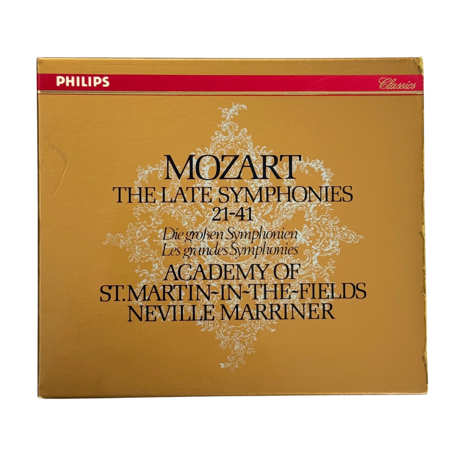 Mozart The Late Symphonies 21-41 6-CD Box Set Philips Classics Marriner