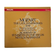 Mozart The Late Symphonies 21-41 6-CD Box Set Philips Classics Marriner picture