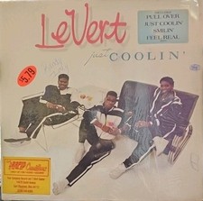 LEVERT JUST COOLIN' VINYL RECOLD LP 1988 ORIGINAL PRESS ATLANTIC RECORDS VG+ picture