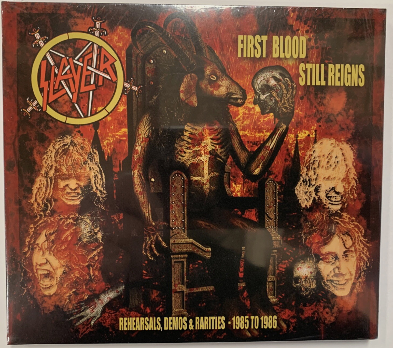 SLAYER First Blood Still Reigns Rehearsals, Demos & Rarities 1985 To 1986 CD NEW