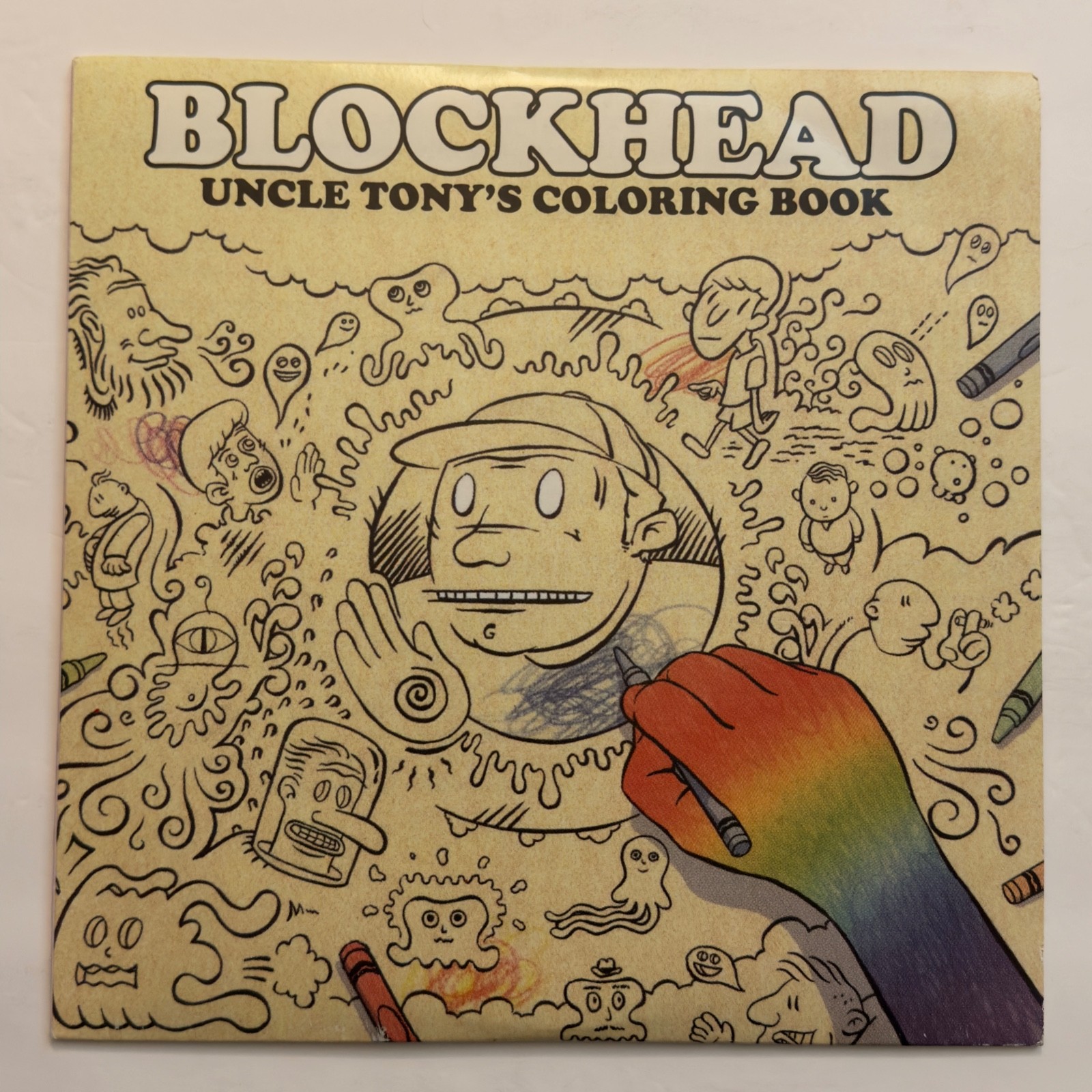 Blockhead~Uncle Tony\'s Coloring Book~Printed Inner Sleeves~NM Vinyl~2017 Press