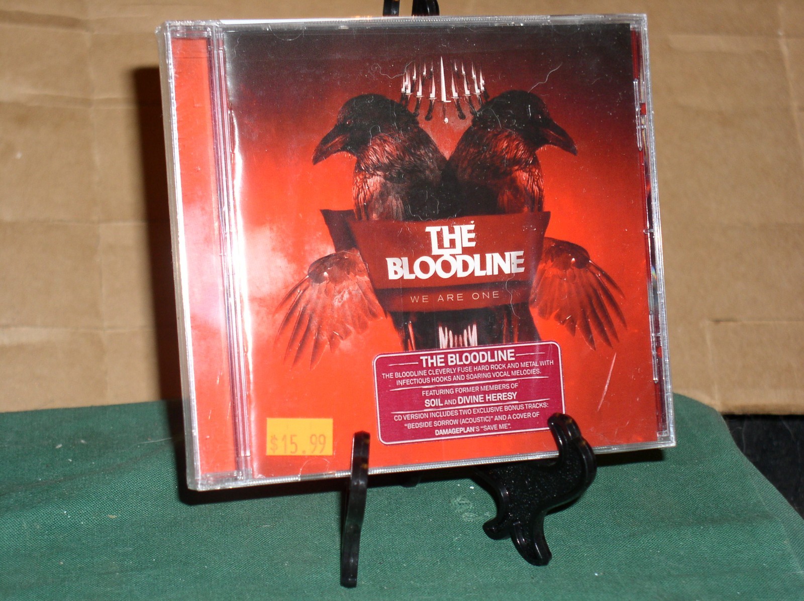 THE BLOODLINE~~ WE ARE ONE  CD 2015 CENTURY MEDIA  (BRAND NEW SEALED)